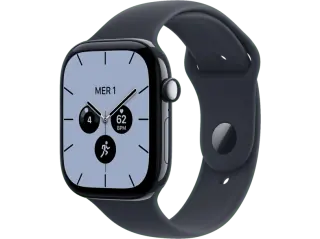 APPLE Watch Series 12 GPS + Cellular Cassa 46mm in Ceramica Notte con Cinturino Sport marino