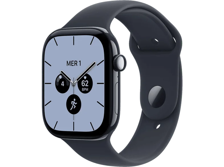 APPLE Watch Series 12 GPS + Cellular Cassa 46mm in Ceramica Notte con Cinturino Sport marino