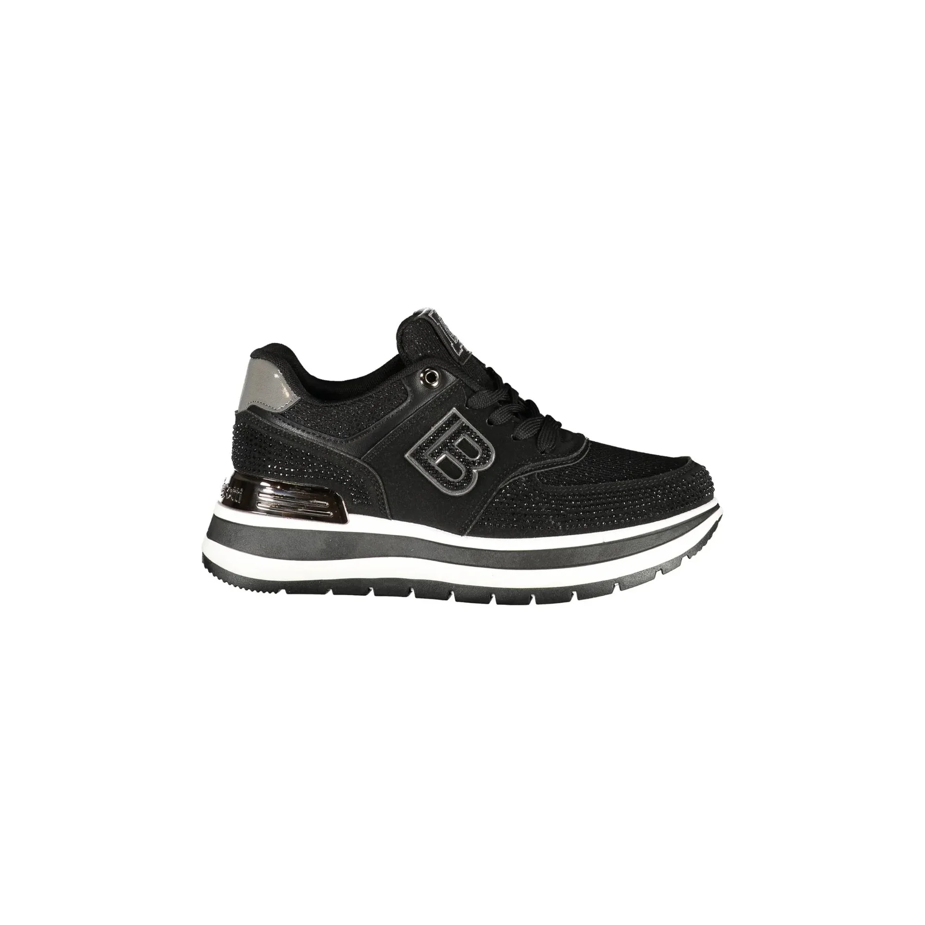 Laura Biagiotti Sneakers Donna Nere Strass
