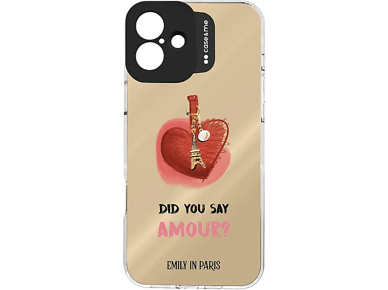 CASE&ME Emily in Paris TPU COVER per Apple iPhone 16 Plus
