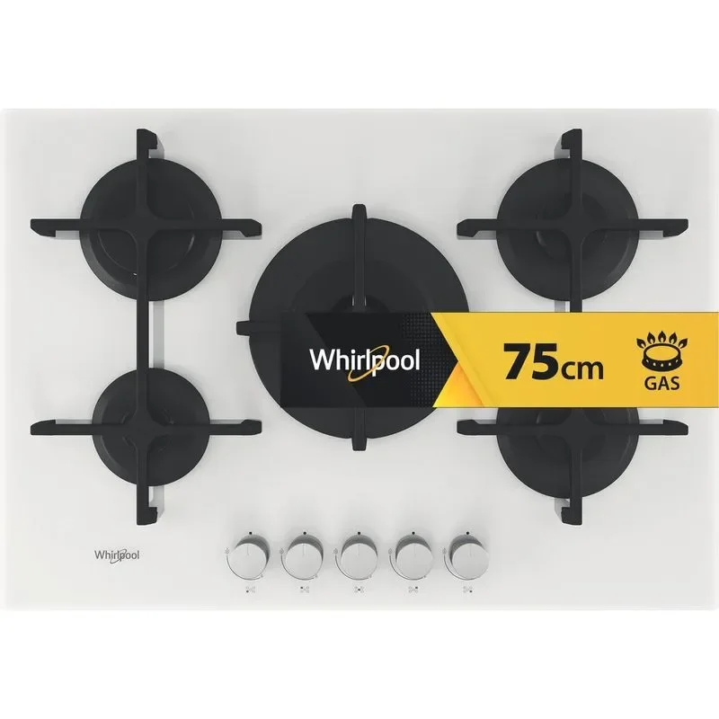 Piano cottura a gas Whirlpool GOA 7523/WH