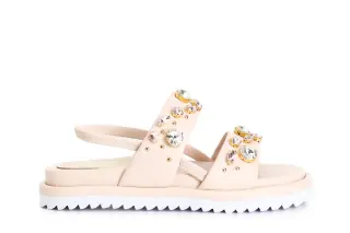 Sandali Frate con Strass