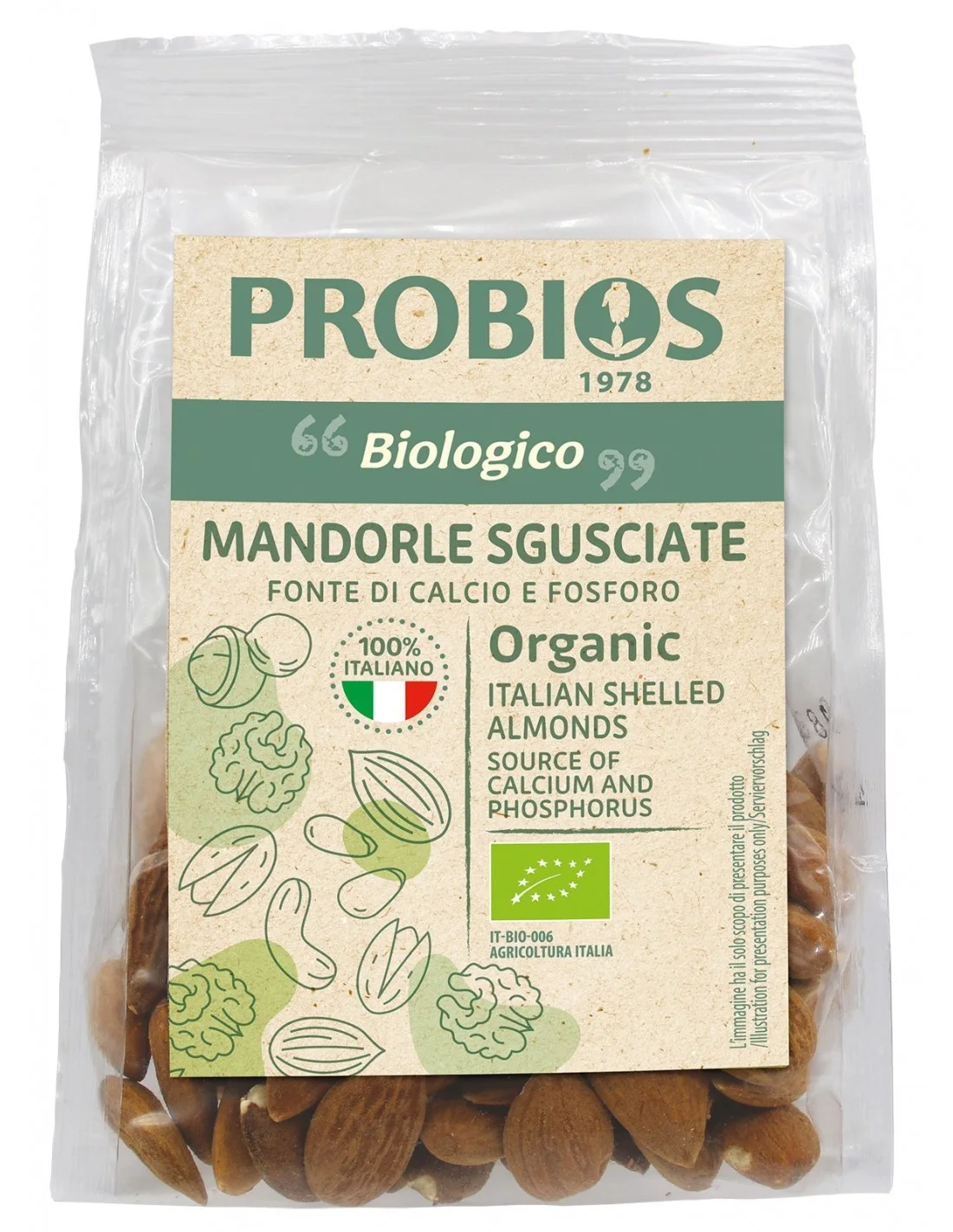 Mandorle italiane sgusciate