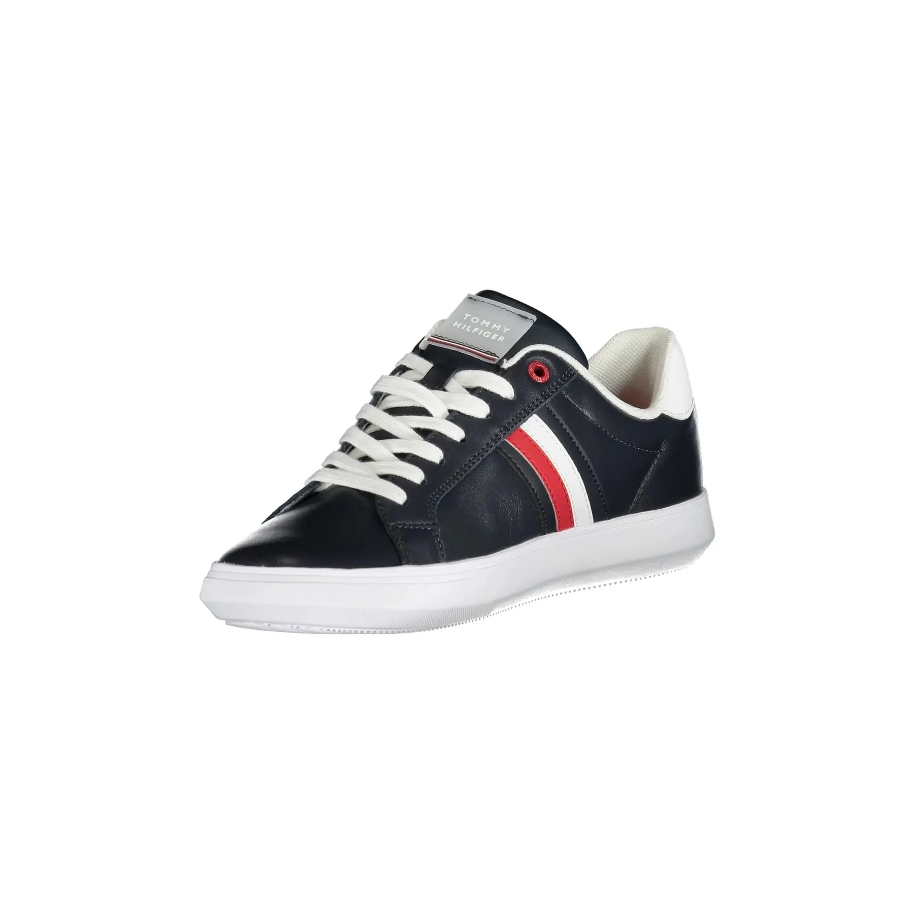 TOMMY HILFIGER Sneakers Uomo Nere con Dettagli a Contrasto - vista 4