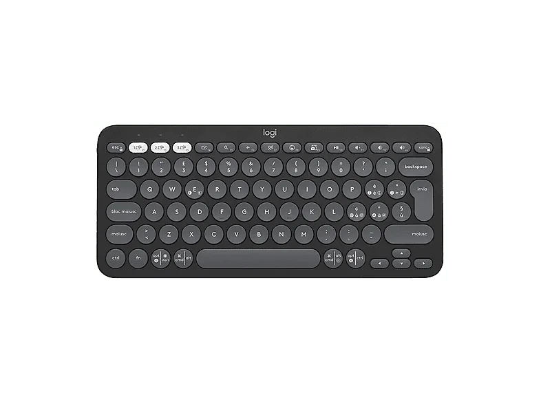 Logitech Pebble Keys 2 K380s tastiera Bluetooth - vista 2