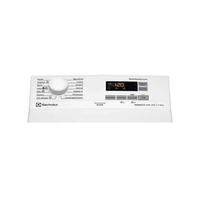 Electrolux Lavatrice a carica dall'alto serie 600 SensiCare 6 kg EW6T526C - vista 4