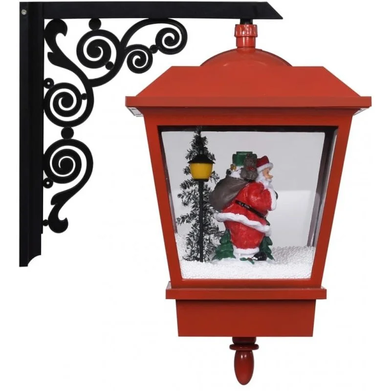 Lampada da Parete Natalizia LED con Babbo Natale