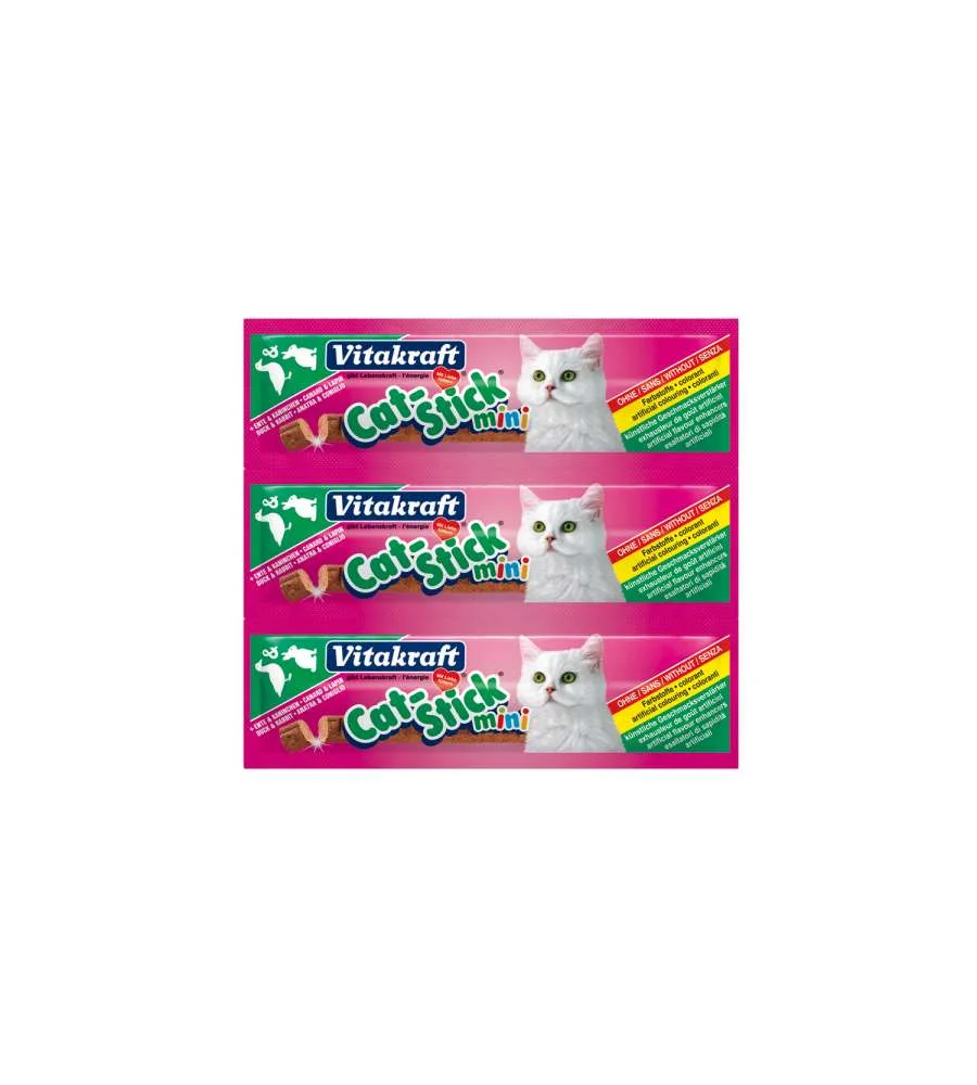 Cat Stick Con Anatra E Coniglio Da 3 Pz - Vitakraft