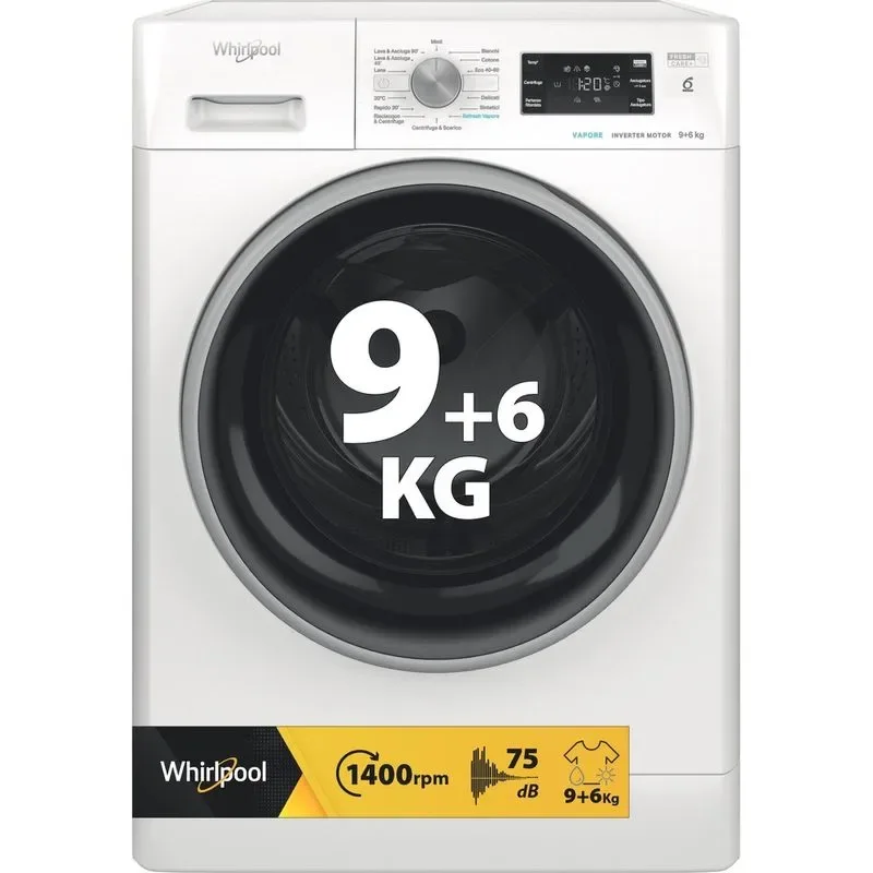 Lavasciuga Whirlpool FFWDB 964489 BSV IT - vista 2