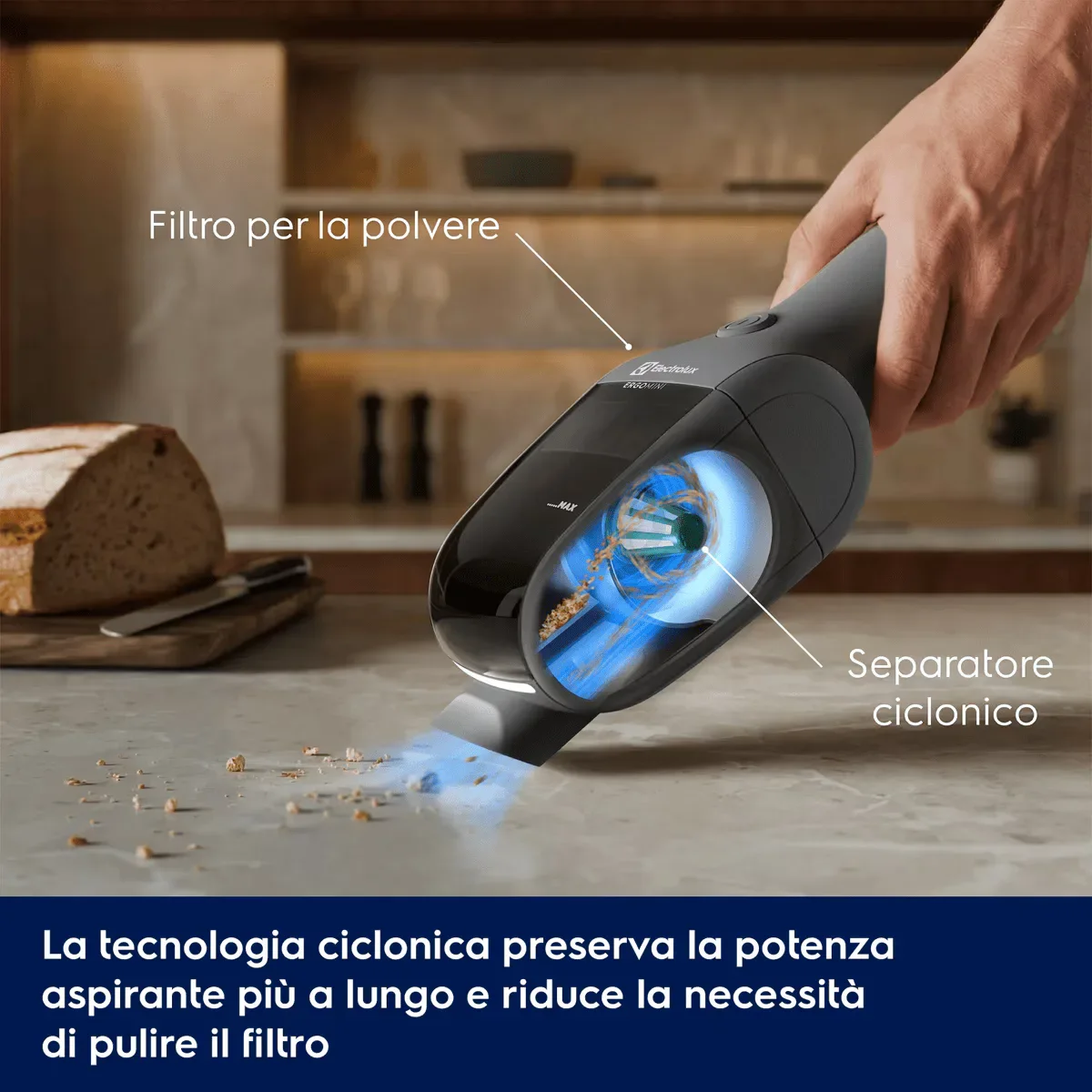 Electrolux Miniaspirapolvere portatile ErgoMini EH1EM10DG - vista 5