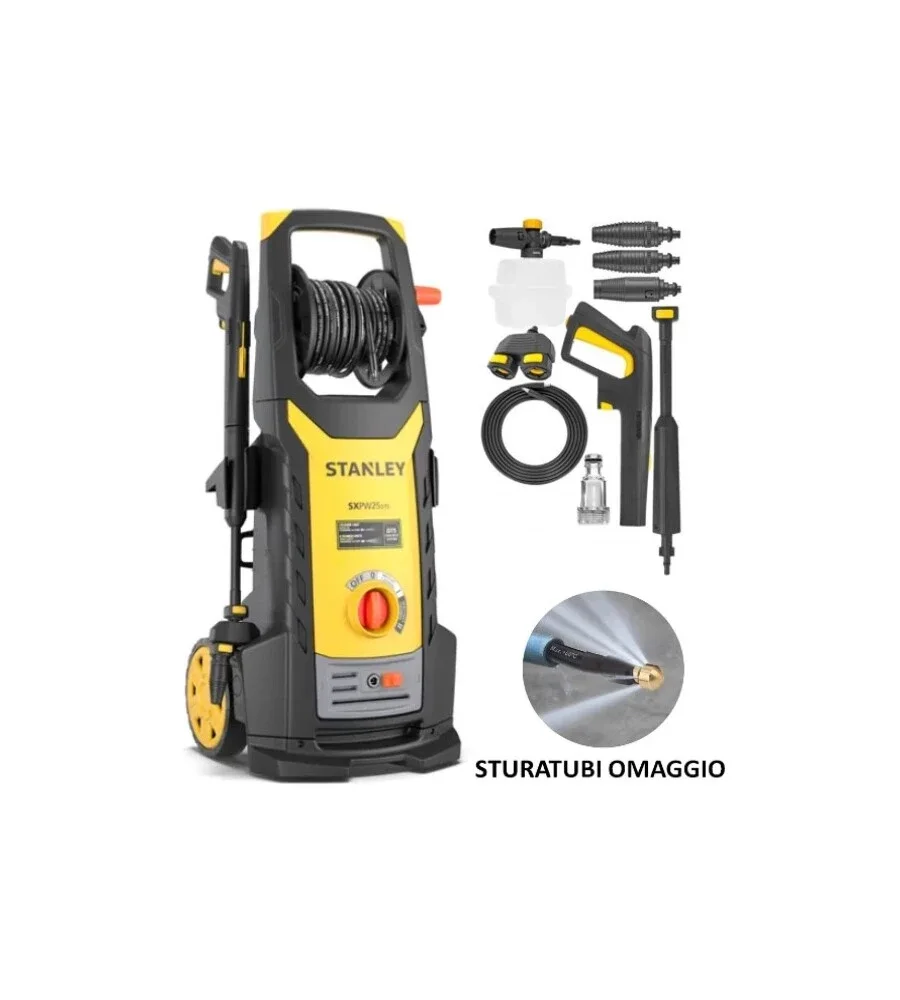 Idropulitrice Elettrica A Freddo Stanley 25DE