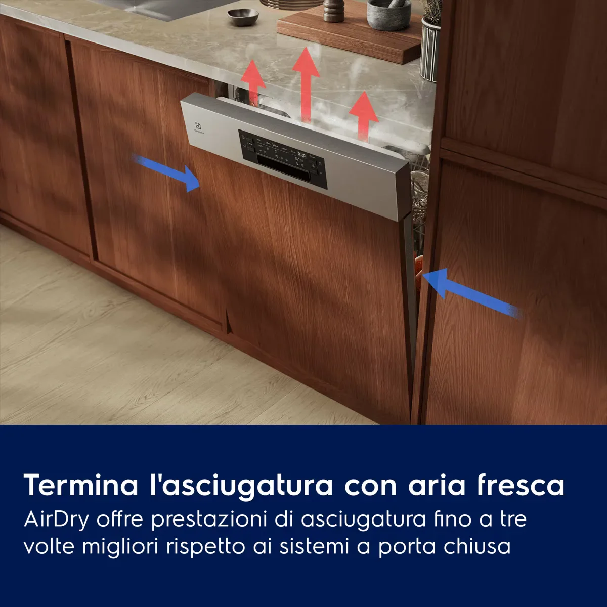 Electrolux Lavastoviglie Integrata parziale 600 SmartSelect - vista 3