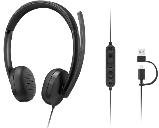Lenovo Cuffie VoIP cablate Lenovo 5000 (Teams)