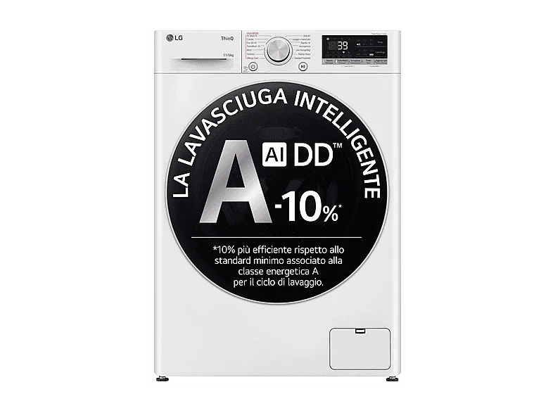 LG AI DD D4R7011TSWG LAVASCIUGA