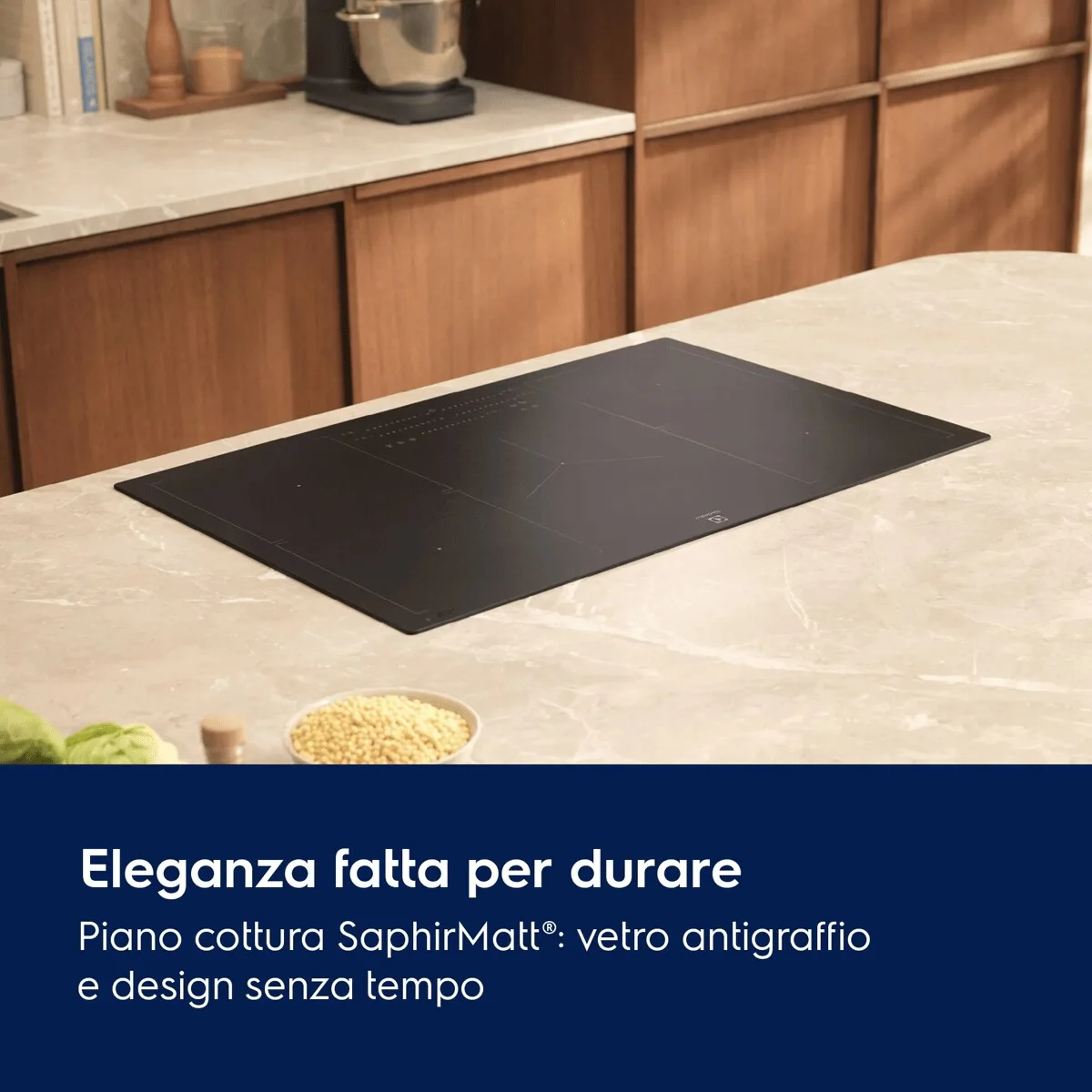 Electrolux Piano cottura ad induzione SaphirMatt® Serie 700 SenseBoil® 80cm KIS82453IZ - vista 5