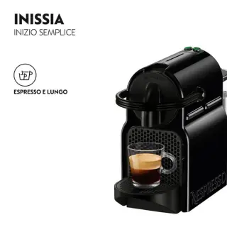 De'Longhi Nespresso Inissia Black + Aeroccino