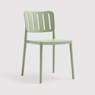 Sedia Impilabile Tinfas Verde Chiaro