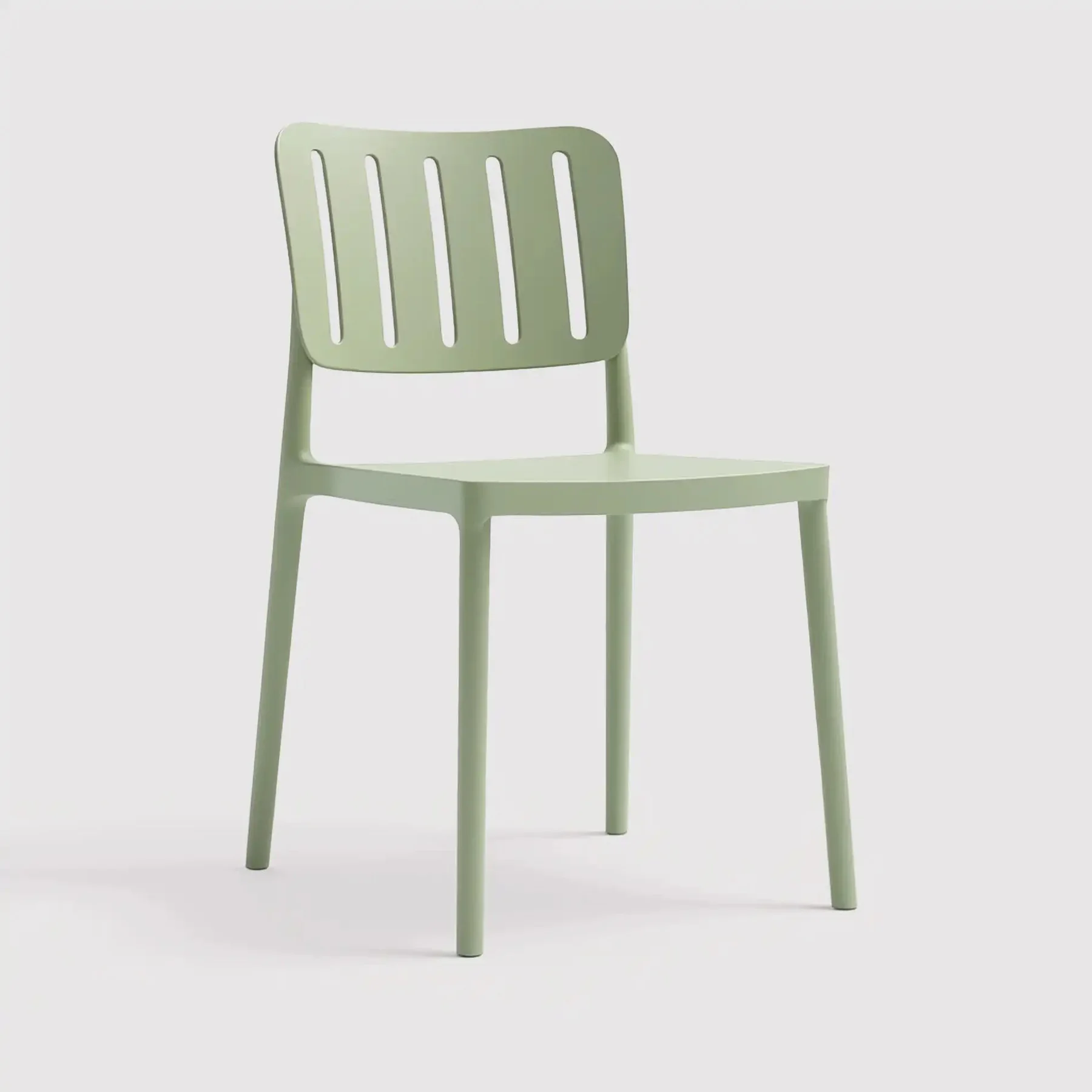 Sedia Impilabile Tinfas Verde Chiaro