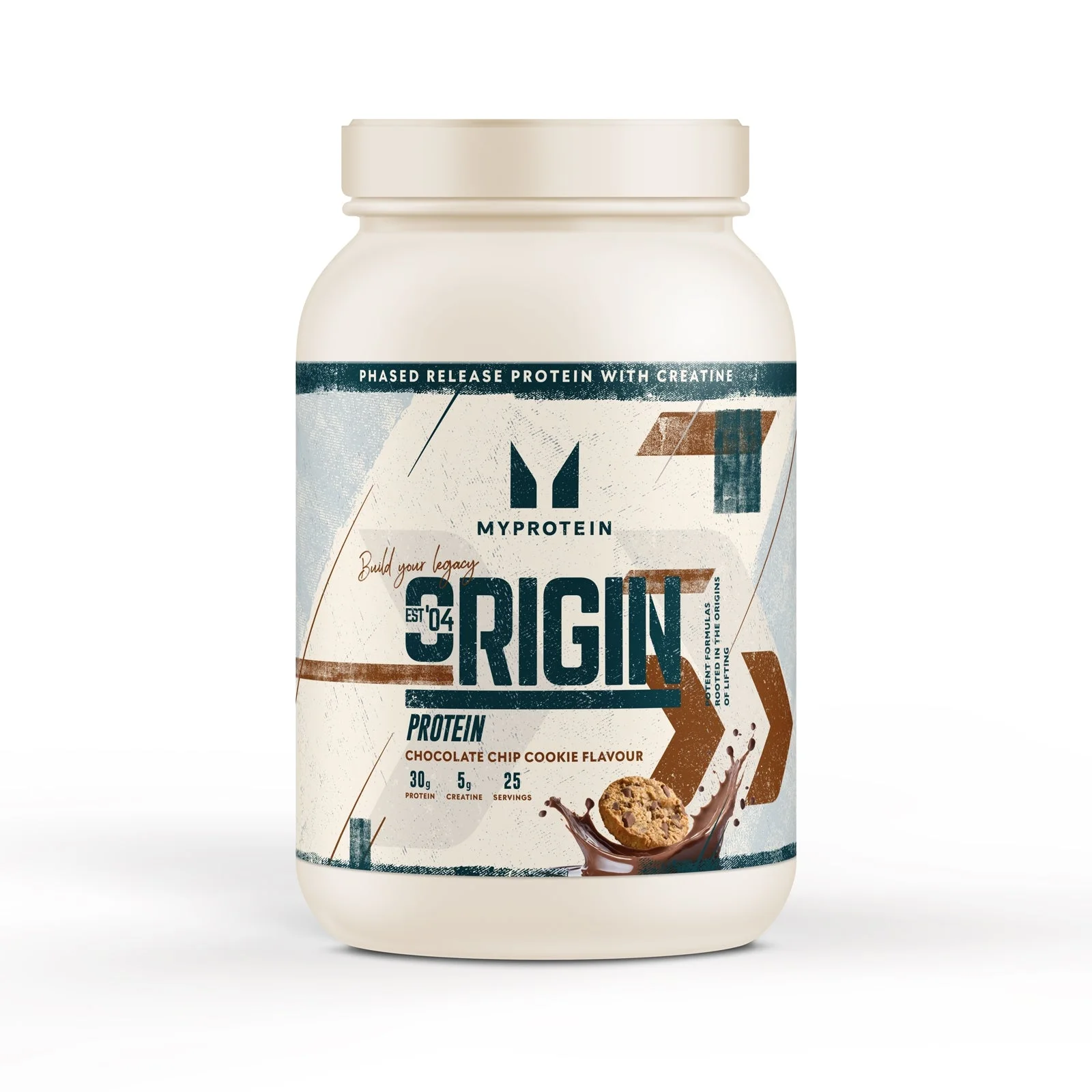 Proteine Origin con Creatina - Biscotto al Caramello - vista 2