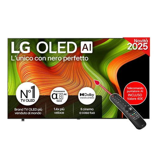 LG OLED AI OLED83B56LA TV Serie B5 83'' 4K - vista 2