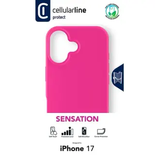 CELLULARLINE Sensation COVER per Apple iPhone 17