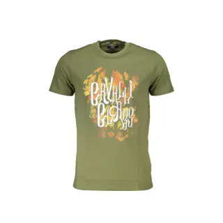 Cavalli Class T-Shirt Maniche Corte Uomo con Stampa Logo