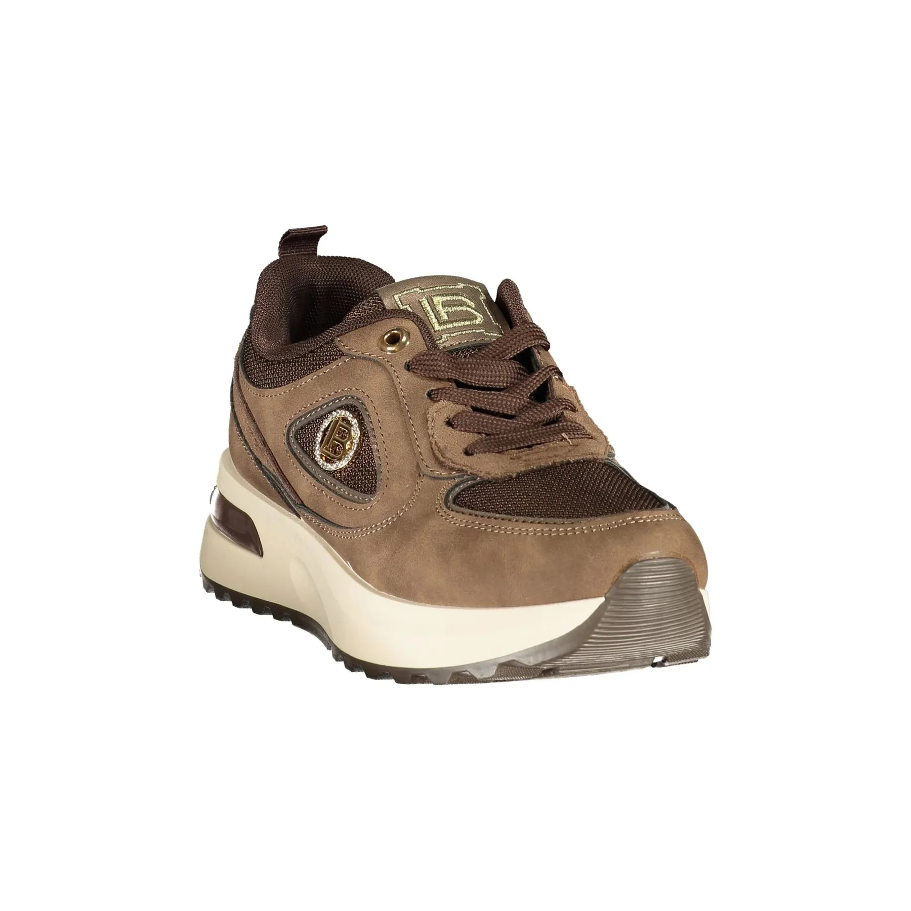 Laura Biagiotti Sneakers Donna Marroni Logo - vista 2