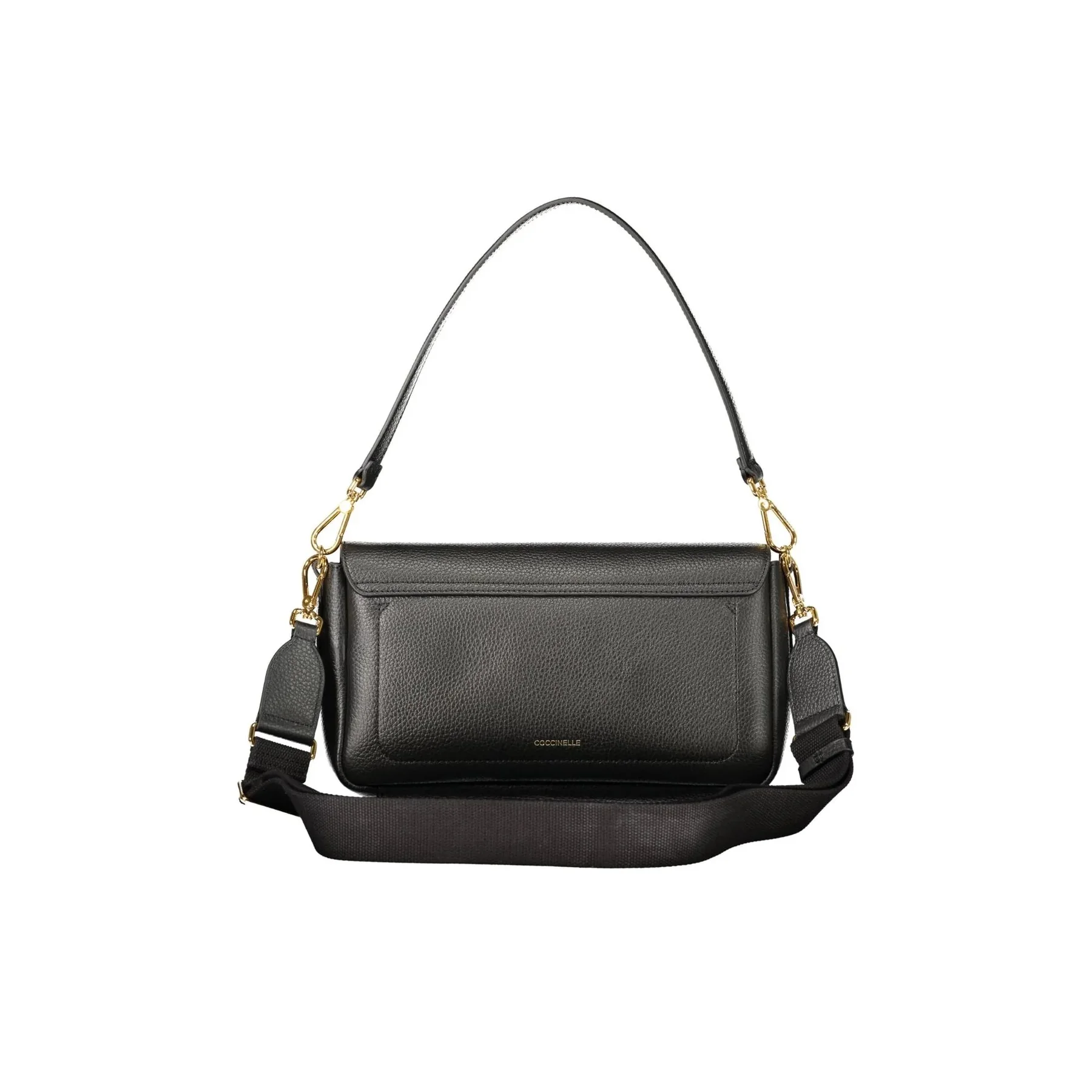 Coccinelle Borsa a Tracolla Pelle Donna Rossa Logo - vista 3