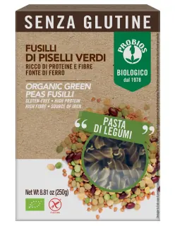 Fusilli 100% piselli verdi