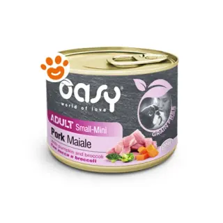 Oasy Dog Grain Free Adult Small-mini Maiale