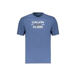 Calvin Klein T-Shirt Maniche Corte Uomo Blu