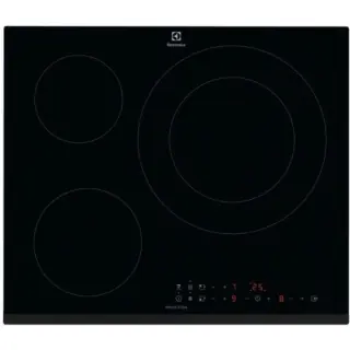 Piano a induzione Electrolux LIL60336 3 Zone 60cm Nero Hob2Hood PowerBoost