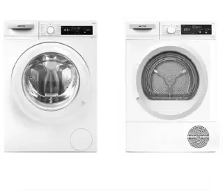 SMEG Asciugatrice AST82EU e Lavatrice LB1T80IT