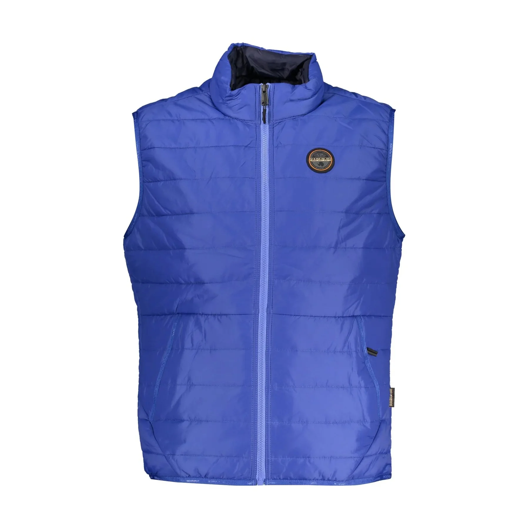 Napapijri Giubbotto Smanicato Uomo Blu Zip