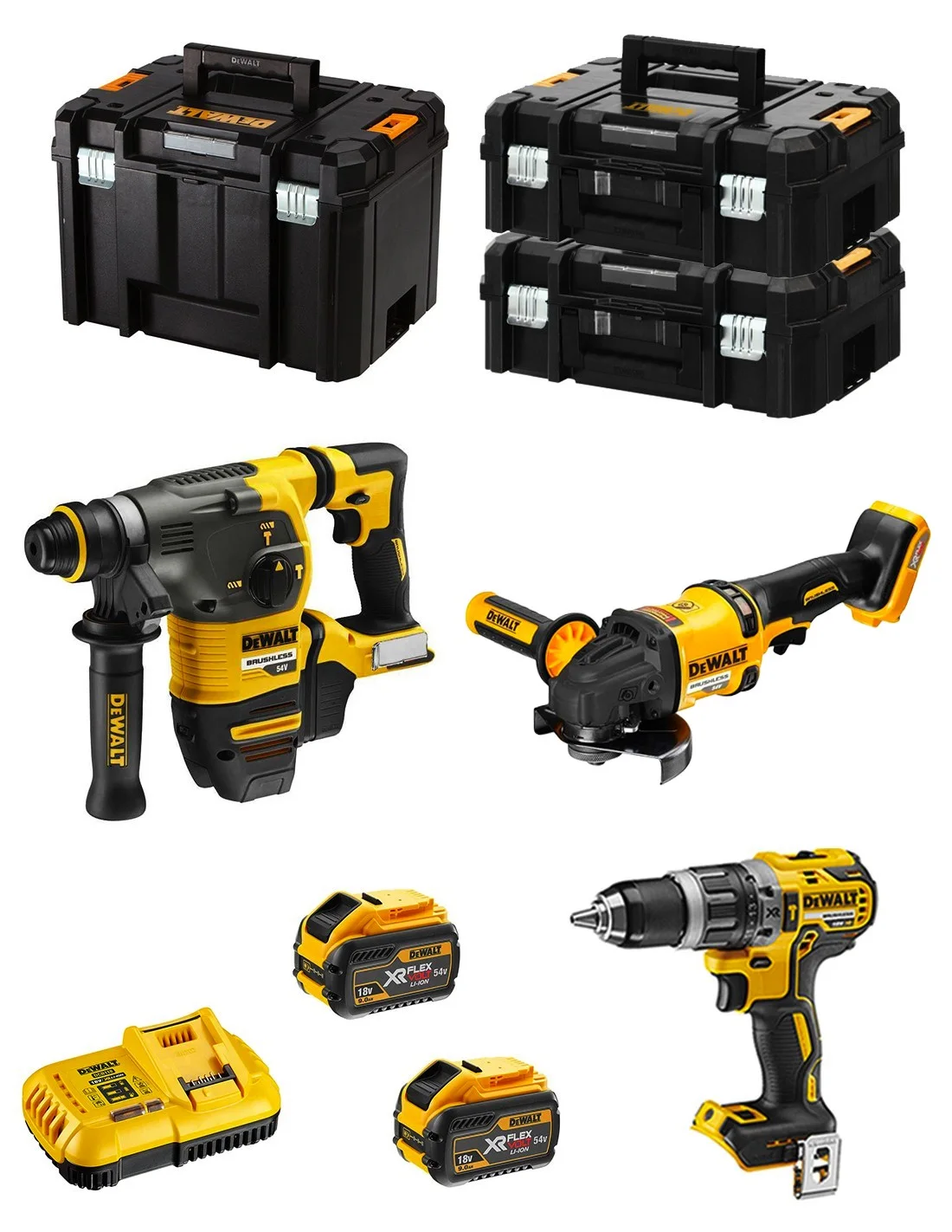 Dewalt Kit FVK381X2-QW 54V/18V