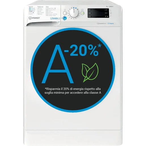 Indesit Lavatrice a libera installazione BWE 91498X WKV IT