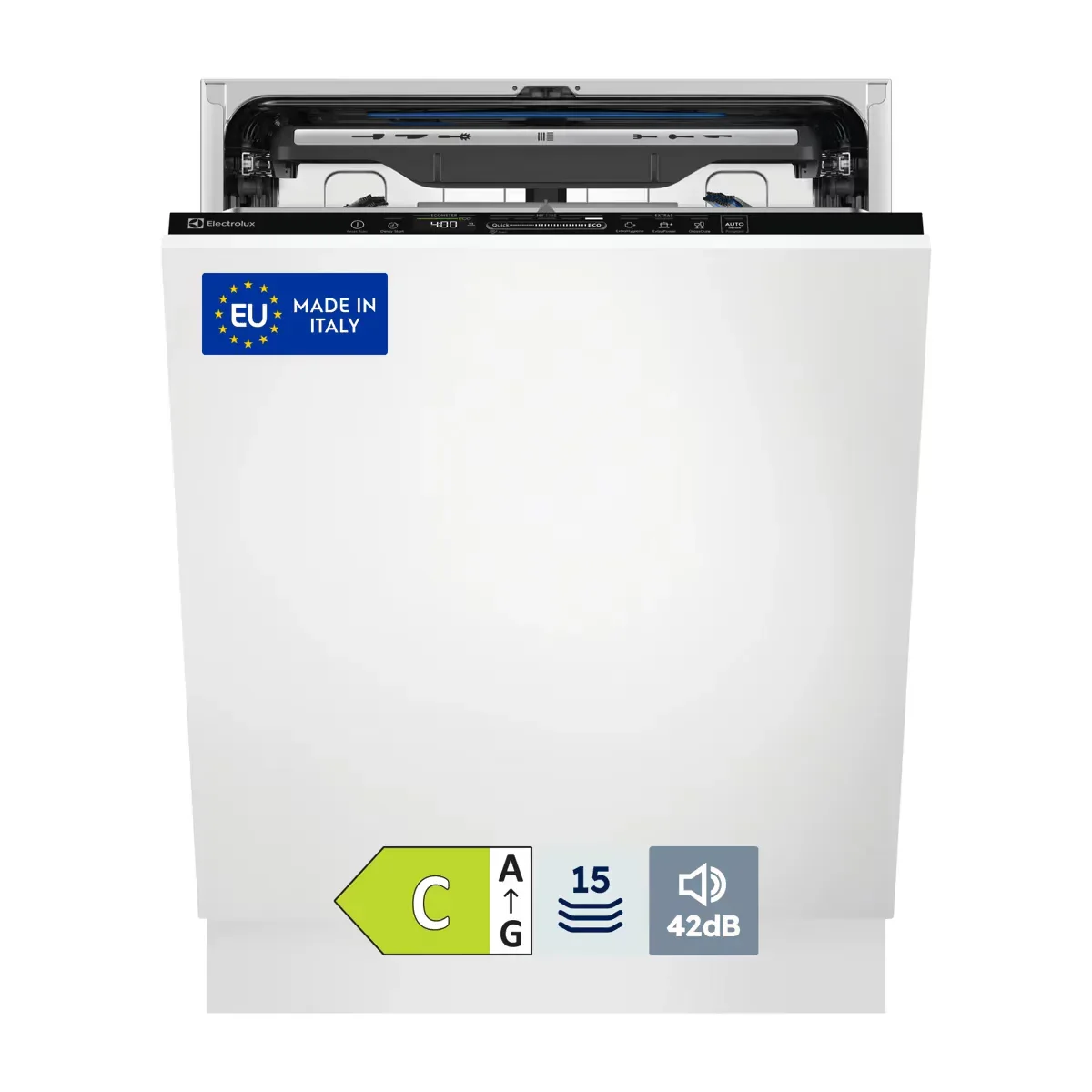 Electrolux Lavastoviglie Integrata totale serie 700 GlassCare 60 cm 15 coperti - vista 3