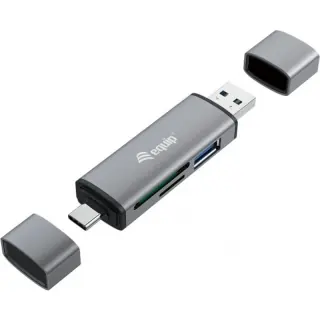 Lettore di schede Equipaggia 245460 con hub USB 3.0
