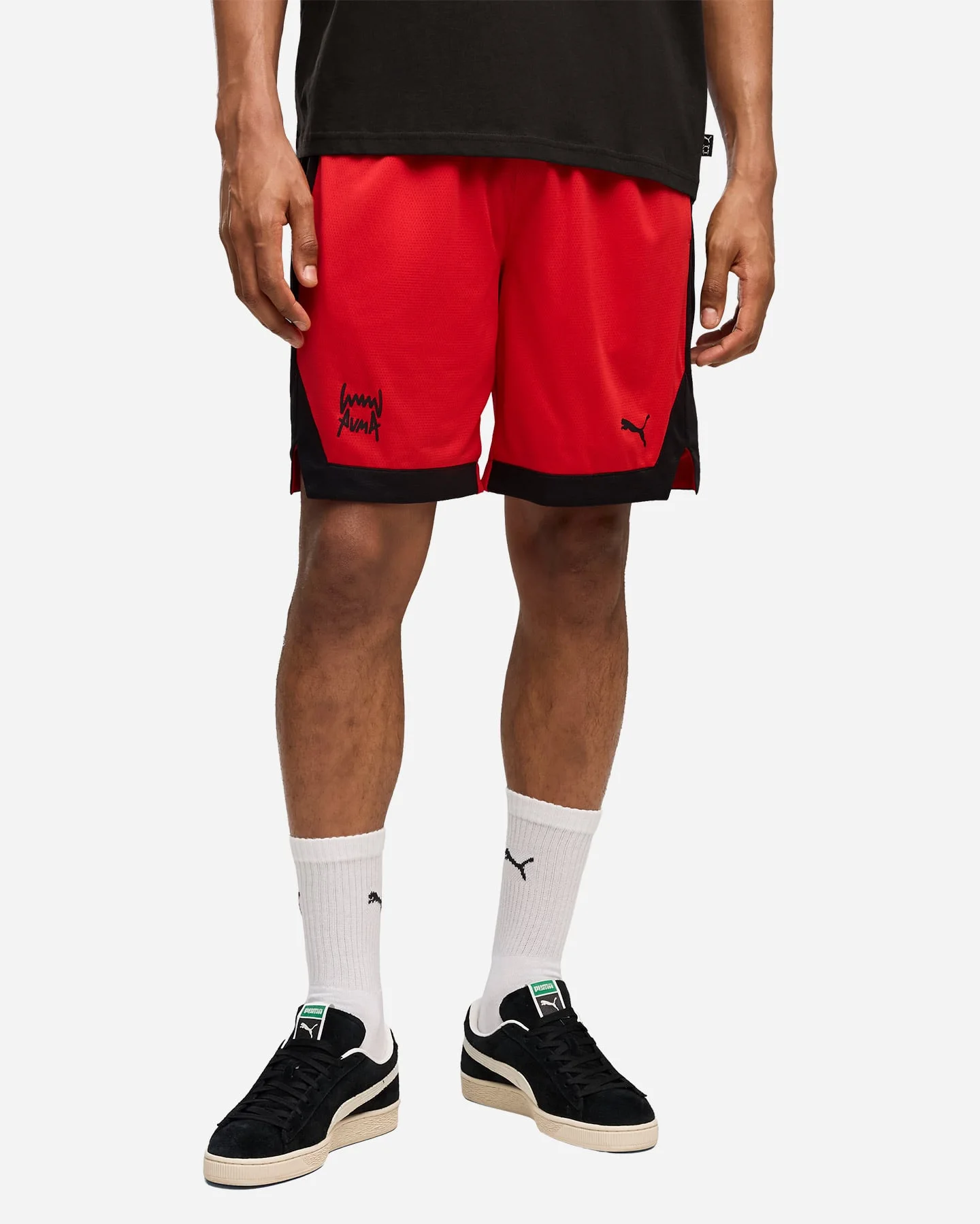 Pantaloncini Basket Puma Fundamentals - Uomo - vista 8