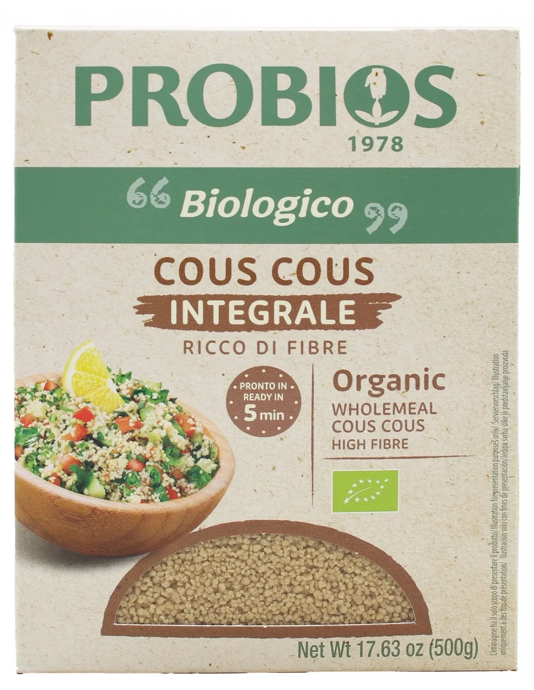 Cous integrale Probios