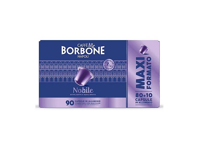 Caffè Borbone Capsule compatibili Alluminio Miscela Nobile