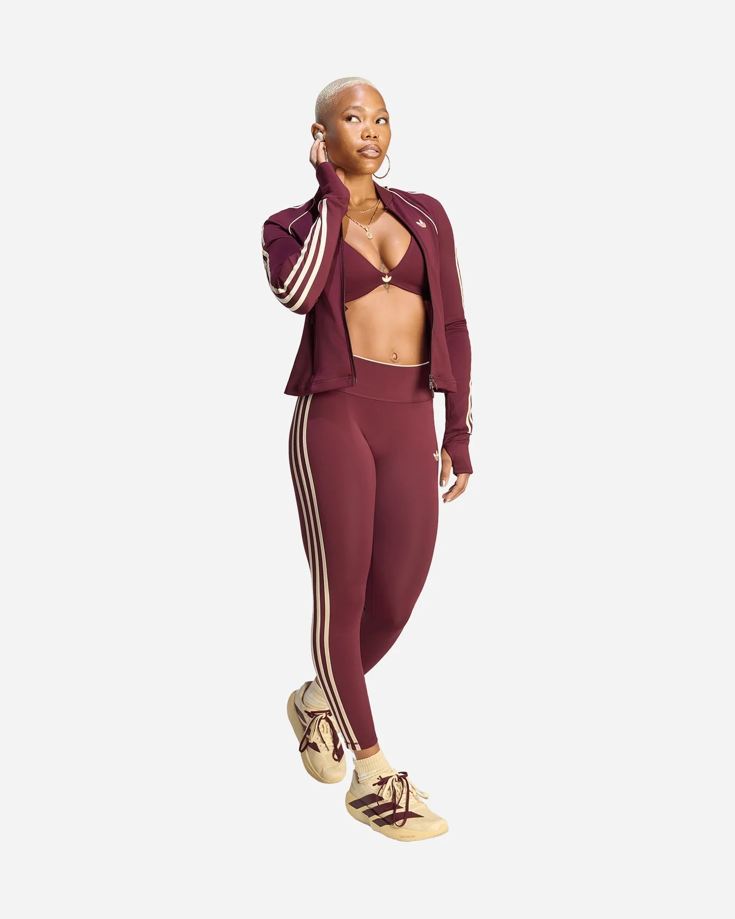 Felpa Training Adidas Originals W - Donna - vista 3