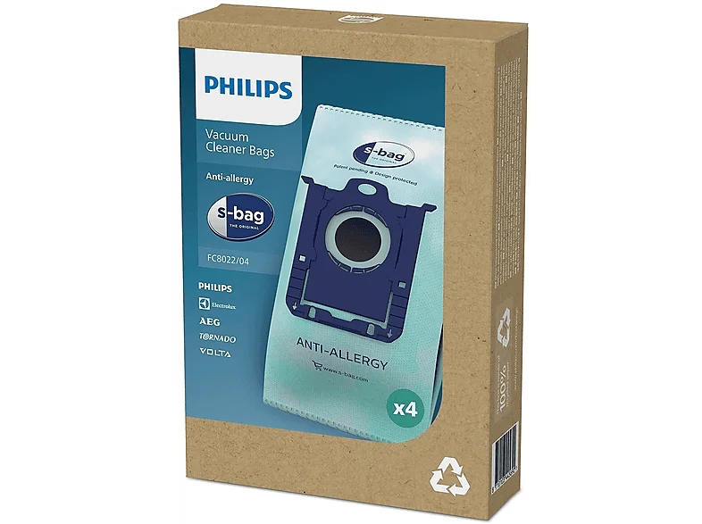 Sacchetti Aspirapolvere Philips S-bag Universali