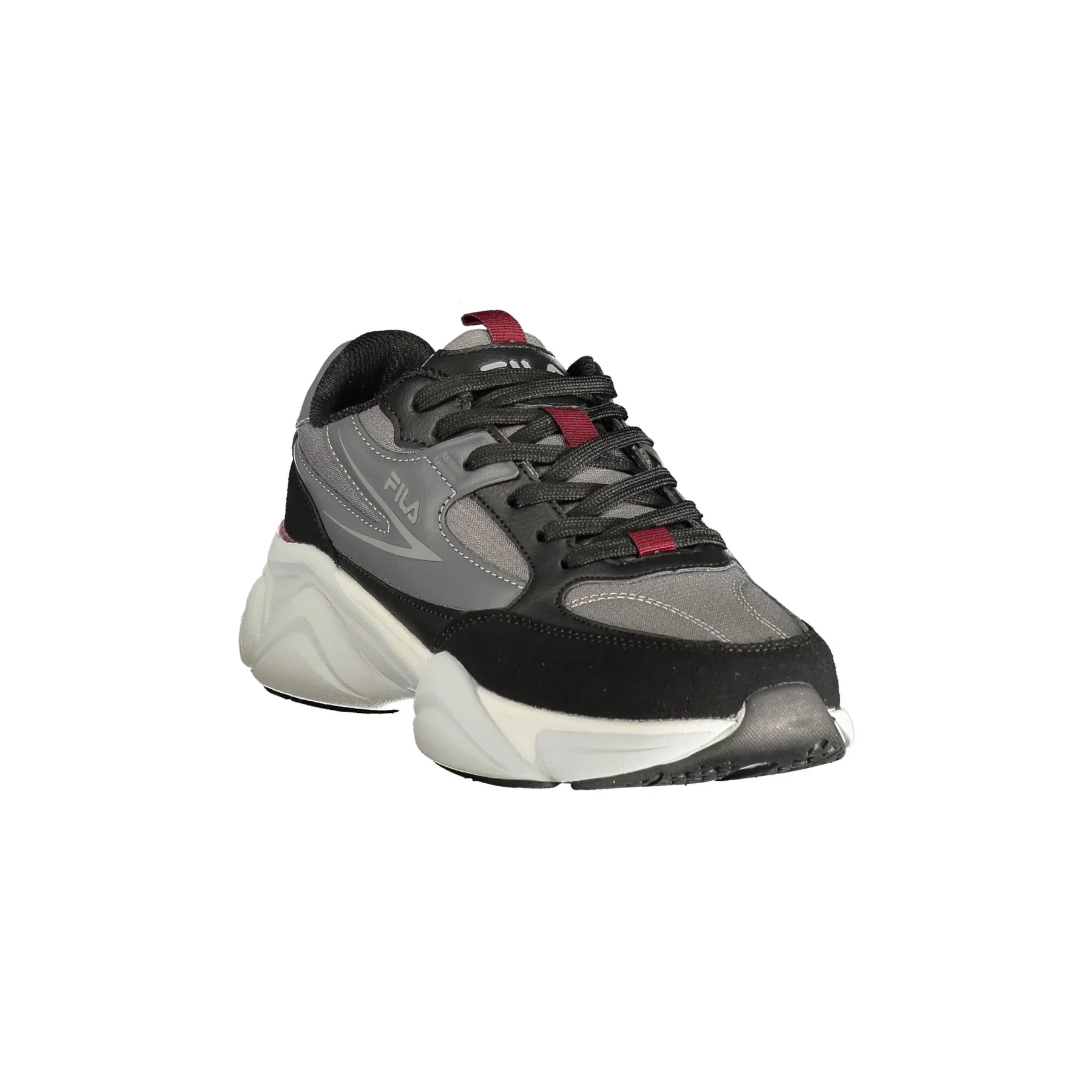 Fila Sneakers Donna Grigie Stampa Logo - vista 4