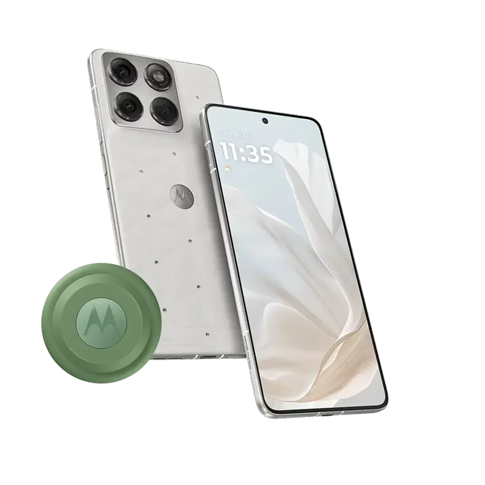 Lenovo motorola edge 70 - PANTONE Cloud Dancer (White) - Dual SIM - vista 2