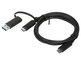 Cavo Lenovo Hybrid USB-C con adattatore USB-A