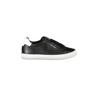 Calvin Klein Scarpe Sneakers Donna Nere con Dettagli a Contrasto
