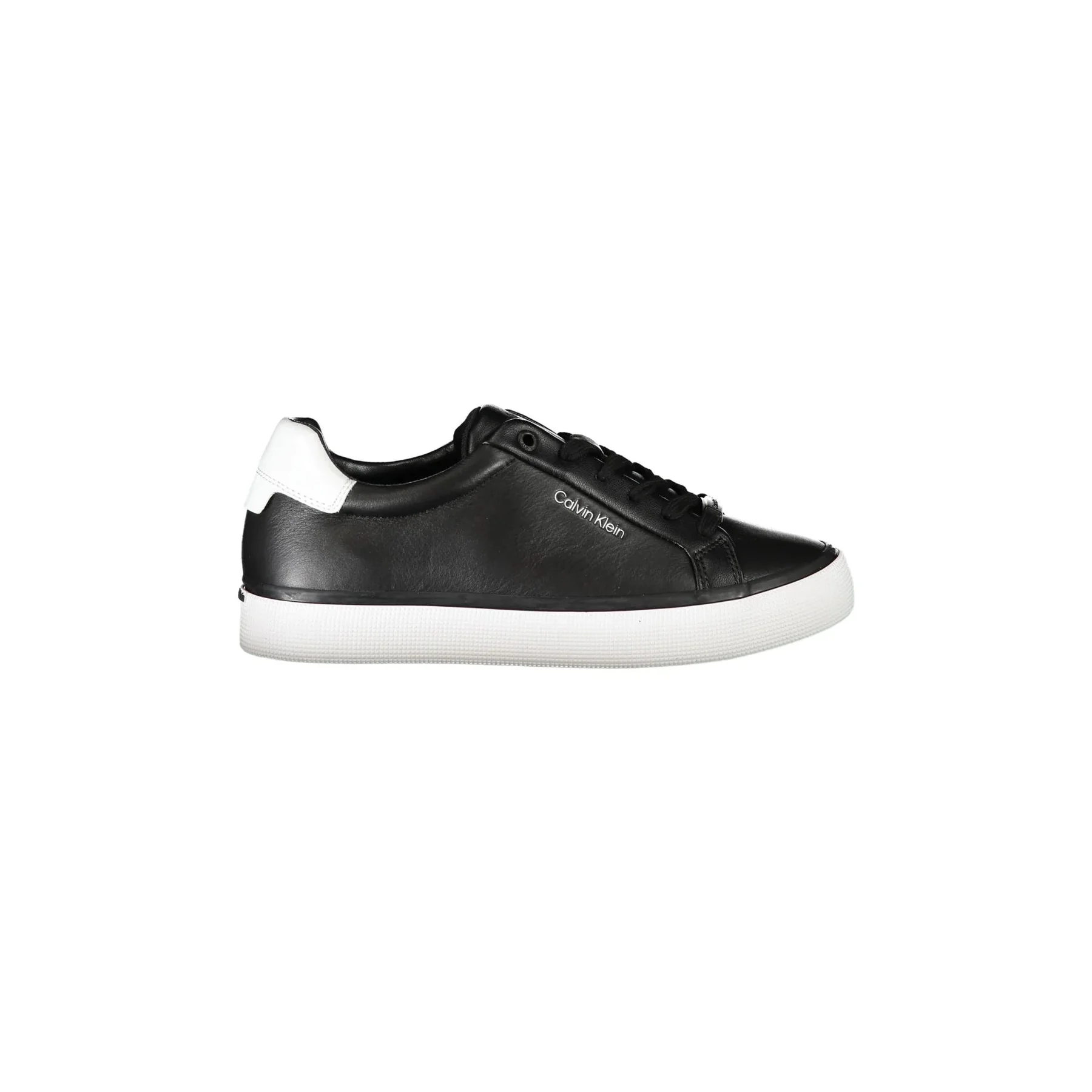 Calvin Klein Scarpe Sneakers Donna Nere con Dettagli a Contrasto