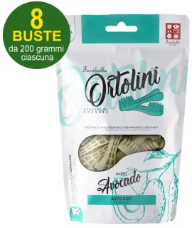 Snack Barrette per Cani Ortolotti Gusto Avocado