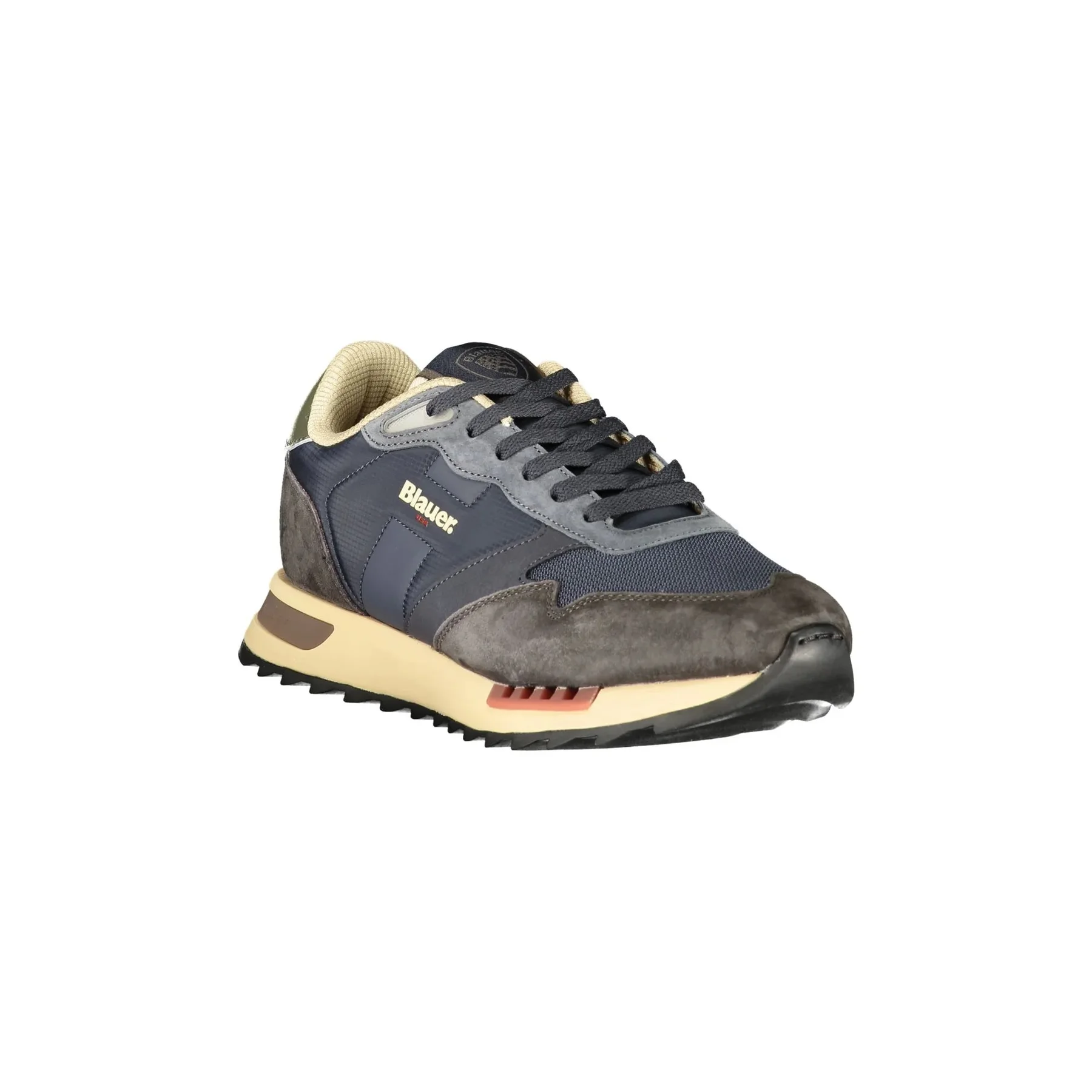 Blauer Sneakers Uomo Nere Stampa Logo - vista 2